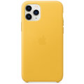 Apple kožený kryt na iPhone 11 Pro, hřejivě žlutá_1849081345