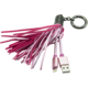 MIZOO USB/lightning přívěsek X900, růžový