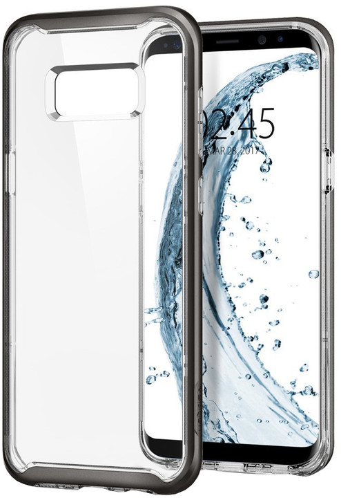 Spigen Neo Hybrid Crystal pro Samsung Galaxy S8+, gunmetal_361373309