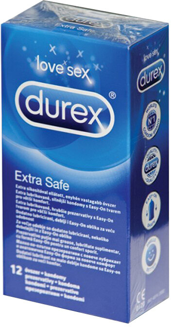 Kondomy Durex Extra Safe, 12 ks_2104220087