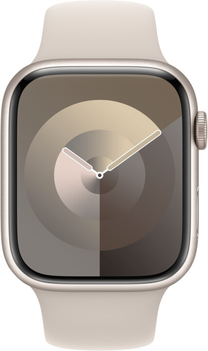 Apple Watch Series 9, Cellular, 45mm, Starlight, Starlight Sport Band - S/M_1563811038