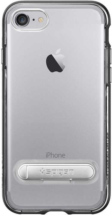 Spigen Crystal Hybrid pro iPhone 7, black_1805495412