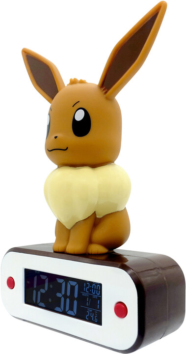 Budík Pokémon - Eevee, digitální, svítící, stolní_319030454