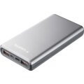 VARTA powerbanka Fast Energy, 15000mAh, USB-C, 2xUSB 3.0, QC, PD, šedá_662331068