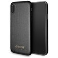 GUESS PU Leather Hard Case Iridescent pro iPhone Xs Max, černé_58358013