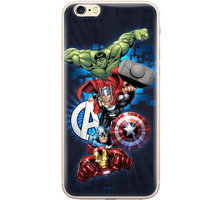 MARVEL Avengers 001 zadní kryt pro iPhone XS, tmavě modrá_664729550
