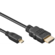 PremiumCord HDMI A - HDMI micro D, 1,8m