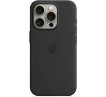 Apple Silikonový kryt s MagSafe pro iPhone 15 Pro, černá MT1A3ZM/A