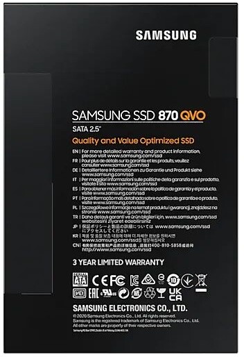 Samsung 870 QVO, 2.5&quot; - 4TB_189725782