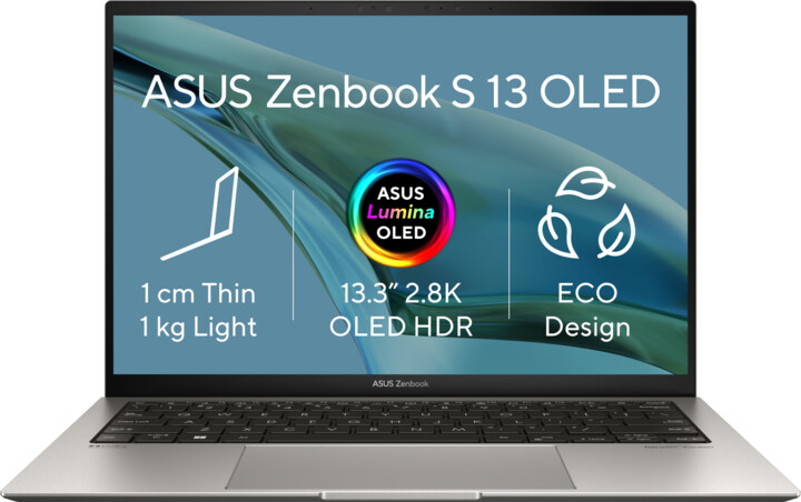 ASUS Zenbook S 13 OLED (UX5304), šedá_1575196204