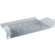 Masterlan - pevná police s perforací, 1U, 10", hloubka 150mm, šedá
