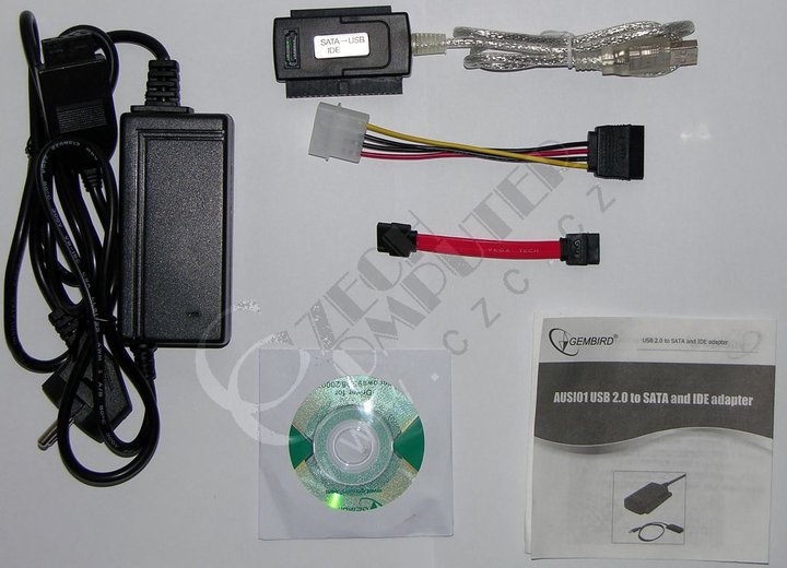 Konvertor USB2.0 - IDE+SATA s napájením_244426626