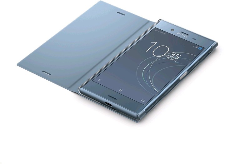 Sony Style Cover Flip pro Xperia XZ1, modrá_1402606850
