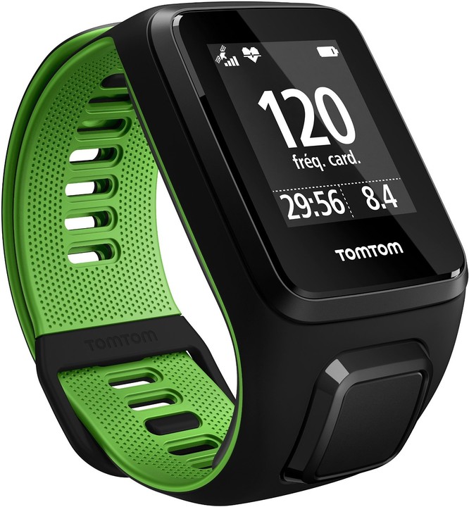 TOMTOM Runner 3 (L), černá/zelená_608369594