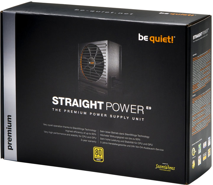 Be quiet! Straight Power E9-400W_849798509