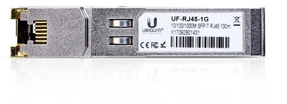Ubiquiti UF-RJ45-1G - konvertor modul SFP na RJ45_2144832665