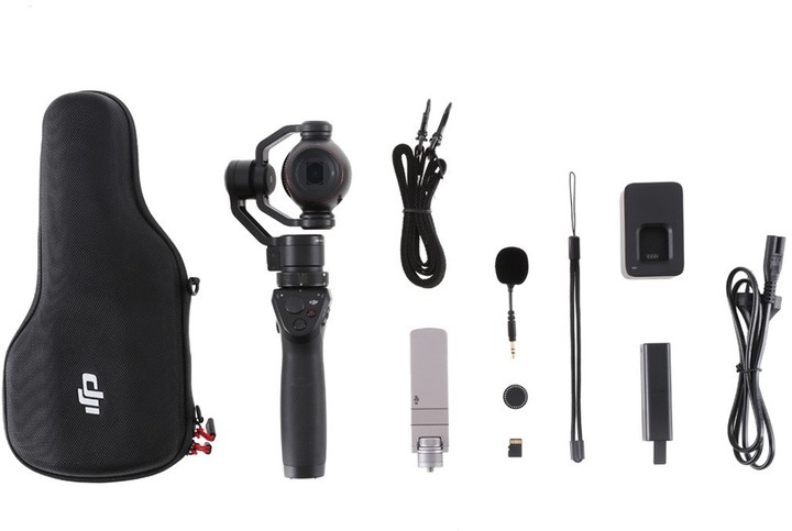 DJI OSMO - ruční stabilizátor kamery s UHD kamerou X3 ZOOM + mikrofon FM-15 FlexiMic_2035830281