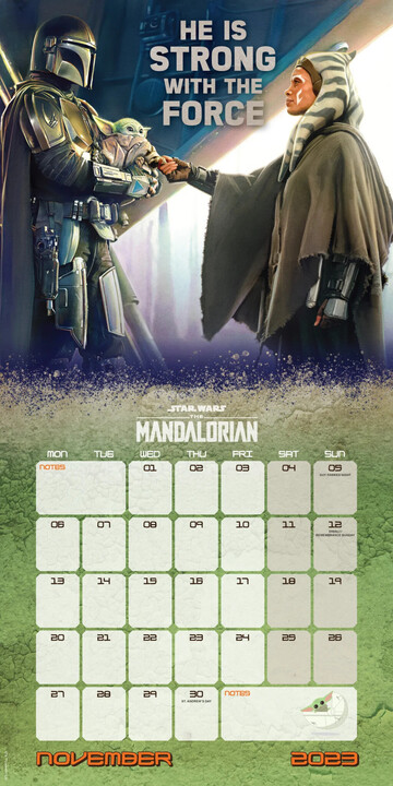 Kalendář Star Wars: The Mandalorian - Grogu 2023_1096090070
