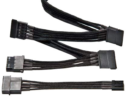 Be quiet! náhradní kabel 3xSATA + 1xHDD konektor_1270246652