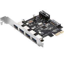 Evolveo 4x USB 3.2 Gen 1 PCIe Poukaz 200 Kč na nákup na Mall.cz