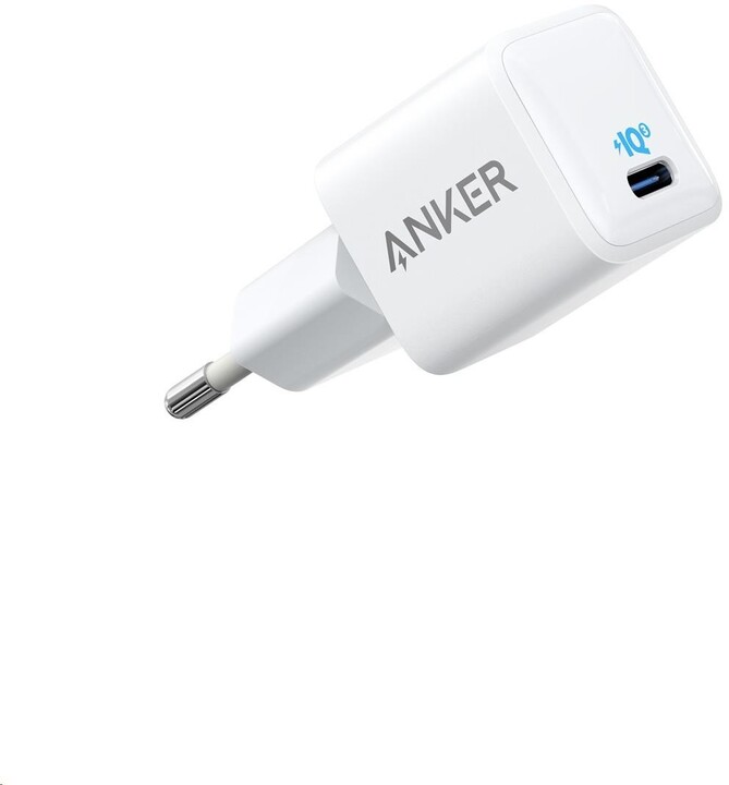 Anker nabíječka PowerPort III Nano, USB-C, Power IQ 3.0, 20W, bílá_437404887