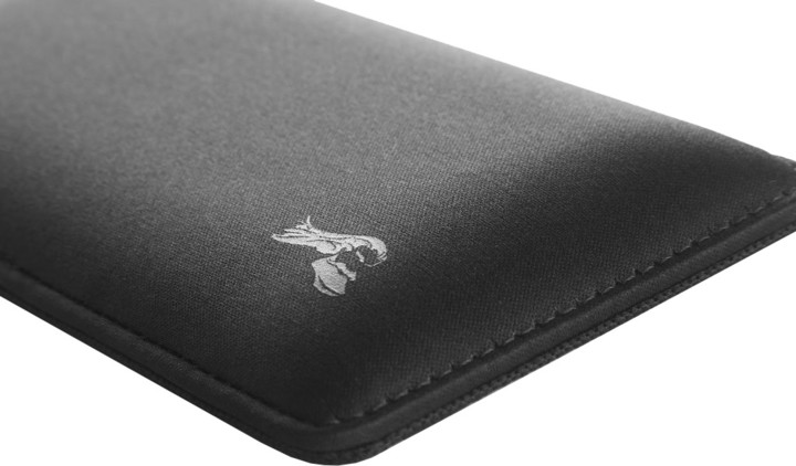 Glorious Padded Mouse Wrist Rest - Stealth Edition, černá
