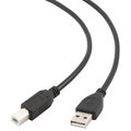 Gembird CABLEXPERT kabel USB A-B 3m 2.0 HQ zlacené kontakty, černá_1836039860