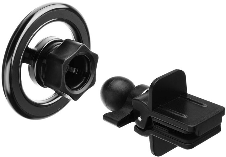 FIXED magnetický kovový držák MagMount Vent do ventilace s podporou MagSafe, černá_1281409597