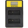 Patona nabíječka Dual Panasonic DMW-BLG10 s LCD, USB_954859716