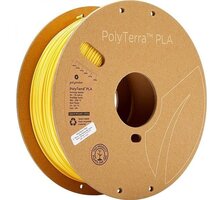 Polymaker tisková struna (filament), PolyTerra PLA, 1,75mm, 1kg, žlutá_1685246338