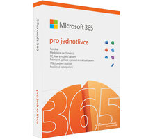 Microsoft 365 pro jednotlivce 1 rok, bez média BOX_90430920
