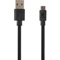 Xtorm kabel USB - micro USB, plochý, M/M, 1m, černá_1985692235
