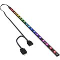 SilentiumPC LED pásky Aurora Stripes ARGB, 18x LED, 30cm, 2ks