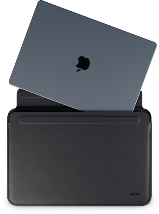 EPICO kožený obal pro Apple MacBook Pro 14&quot;, černá_293213497
