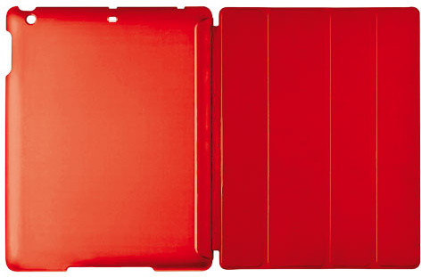Trust pouzdro Smart case &amp; stand pro iPad Mini, červená_1858837058