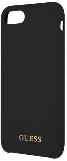 GUESS Silicone Logo TPU Case pro iPhone 7/8, černá_2066158759