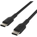 Belkin kabel USB-C, M/M, opletený, 1m, černá_1511399777