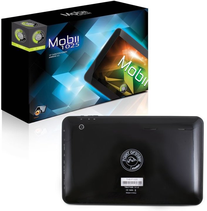 POINT OF VIEW Tablet Mobii 1025, 8GB, černá_636555936