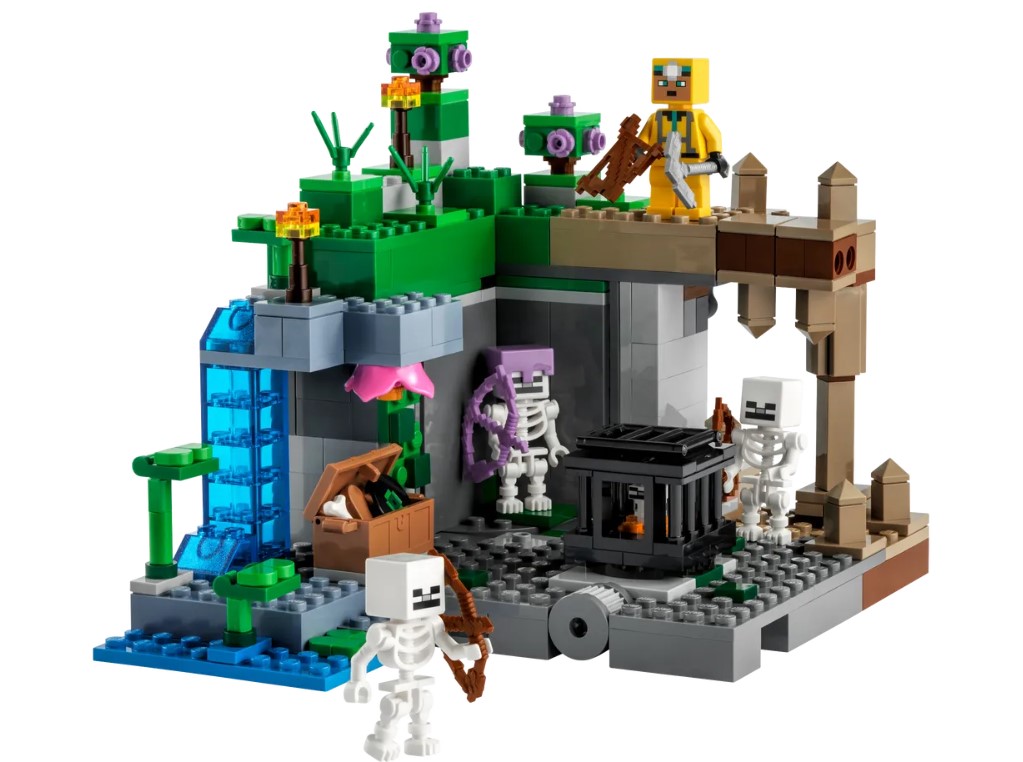 LEGO® Minecraft 21189 Jeskyně kostlivců, 364 dílků