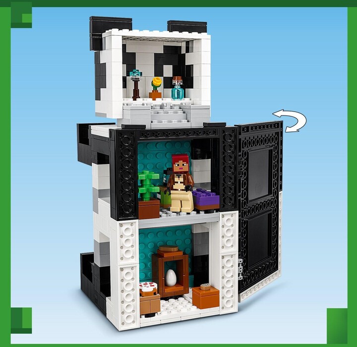 Extra výhodný balíček LEGO® Minecraft® 21245 Pandí útočiště a 21241 Včelí domek_744560655