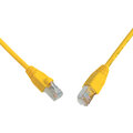 Solarix Patch kabel CAT5E SFTP PVC 7m žlutý snag-proof