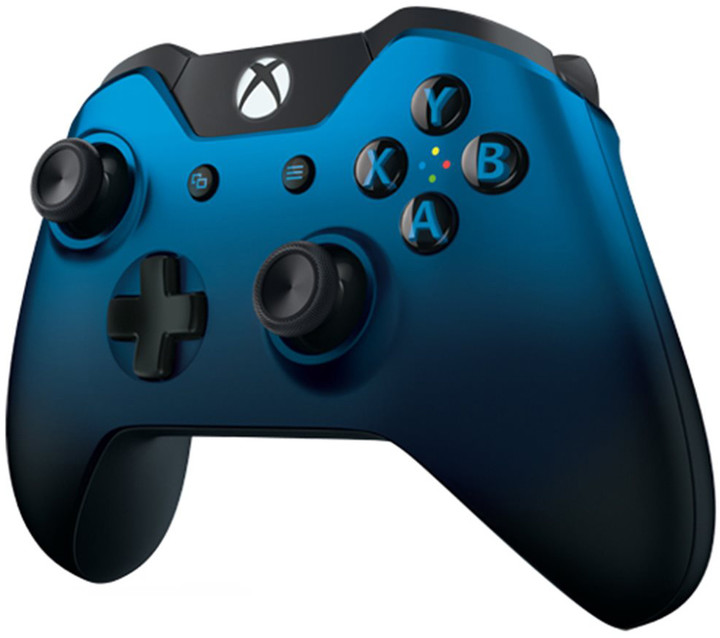Microsoft Xbox Gamepad Langley, bezdrátový, modrý (Xbox ONE)_1775351443