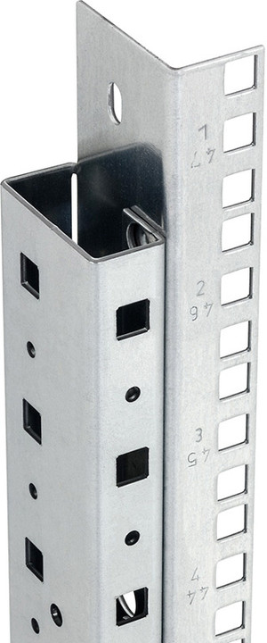 Triton vertikální lišta RAX-VL-D47-X1, 47U, otvor 9,5x9,5mm_110365819
