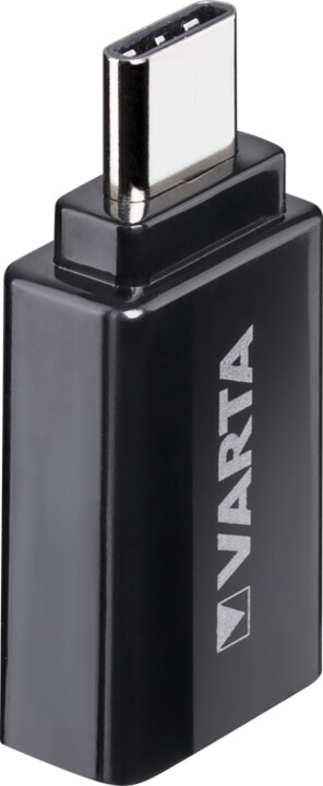 VARTA adaptér USB - USB-C, F/M, černá_1900440554