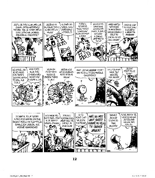 Komiks Calvin a Hobbes: Jeden neví, kam dřív skočit, 8.díl_752472743