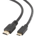Gembird CABLEXPERT kabel HDMI-HDMI mini 1,8m, 1.4, M/M stíněný, zlacené kontakty, černá_512925560