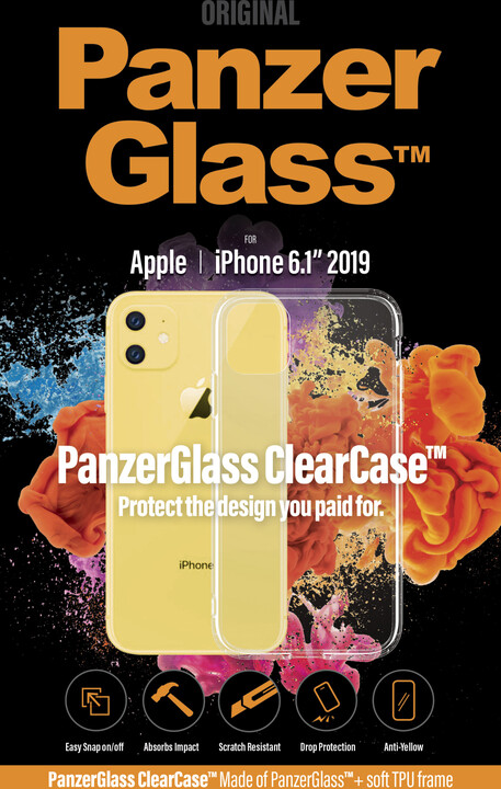 PanzerGlass ClearCase skeněný kryt pro Apple iPhone 11_2141036758