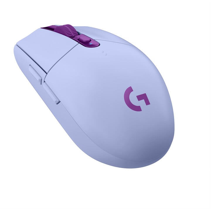 Logitech G305, fialová