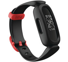 Google Fitbit Ace 3, Black/Racer Red Cestovní poukaz v hodnotě 100 EUR + Poukaz 200 Kč na nákup na Mall.cz + O2 TV HBO a Sport Pack na dva měsíce