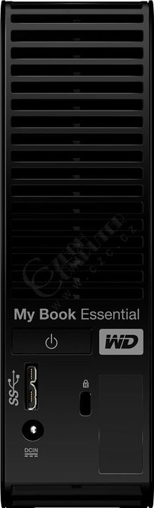 WD My Book Essential, USB 3.0 - 3TB, černý_1804910021